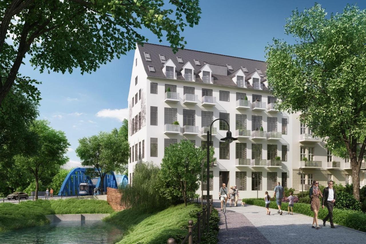 Apartamenty Bulwar Staromiejski Vratislav Exteriér fotografie